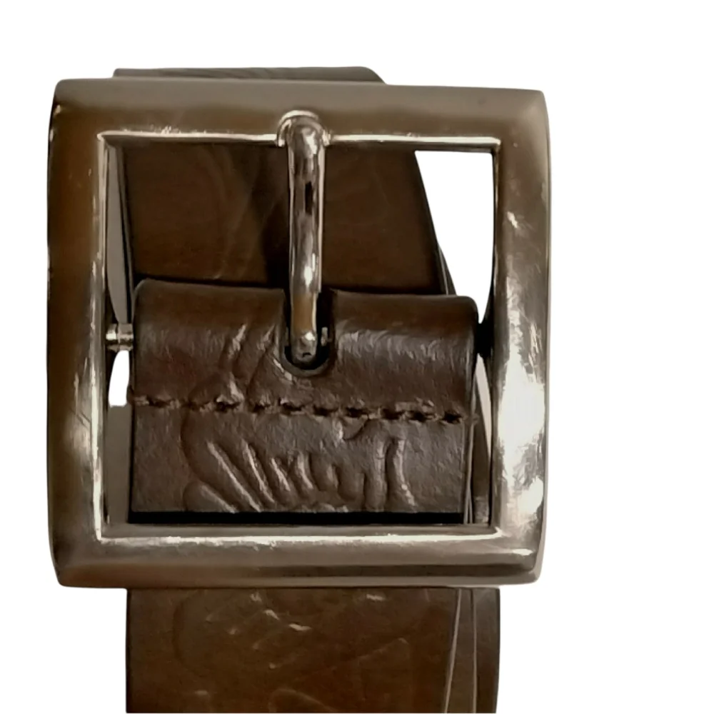 OBR Genuine Tooled Leather Belt